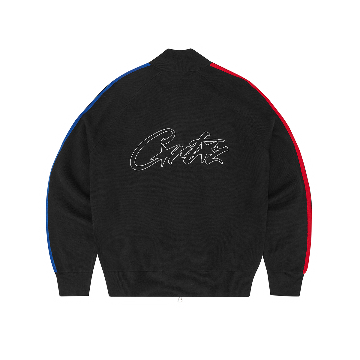VVS KNIT ZIP UP [BLACK / RED / BLUE]