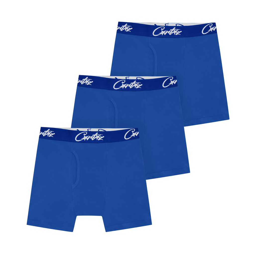BLUE ALLSTARZ BOXERS [3 PACK]