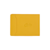 ISLAND LEATHER CARD HOLDER [YELLOW]