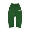 ISLAND PUFF PRINT OPEN HEM SWEATPANT [GREEN]
