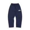 ISLAND PUFF PRINT OPEN HEM SWEATPANT [NAVY]
