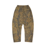 ISLAND PUFF PRINT OPEN HEM SWEATPANT [FOREST CAMO]