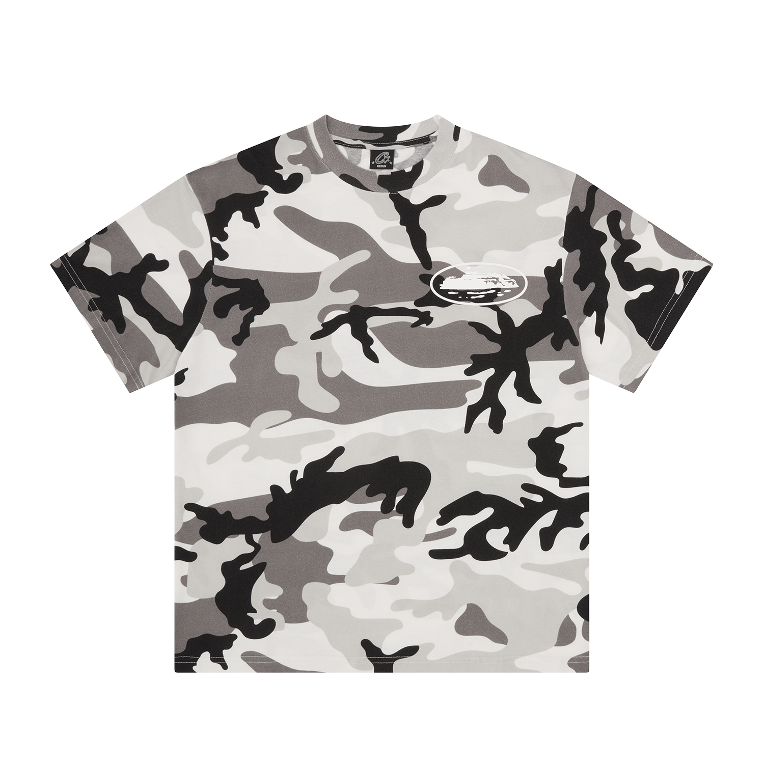 ISLAND PUFF PRINT TEE [ARCTIC CAMO]