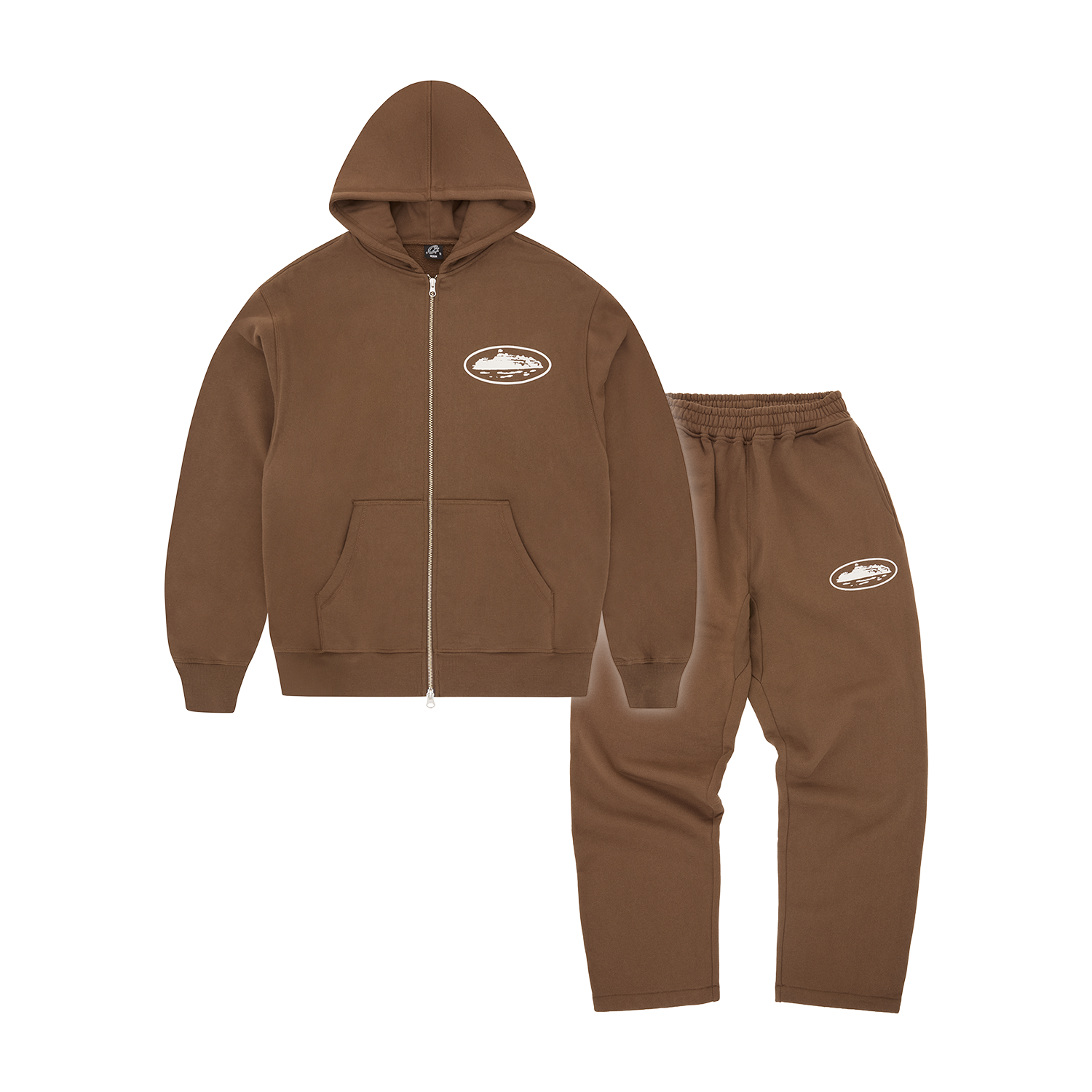 ISLAND PUFF PRINT TRACKSUIT [BROWN]