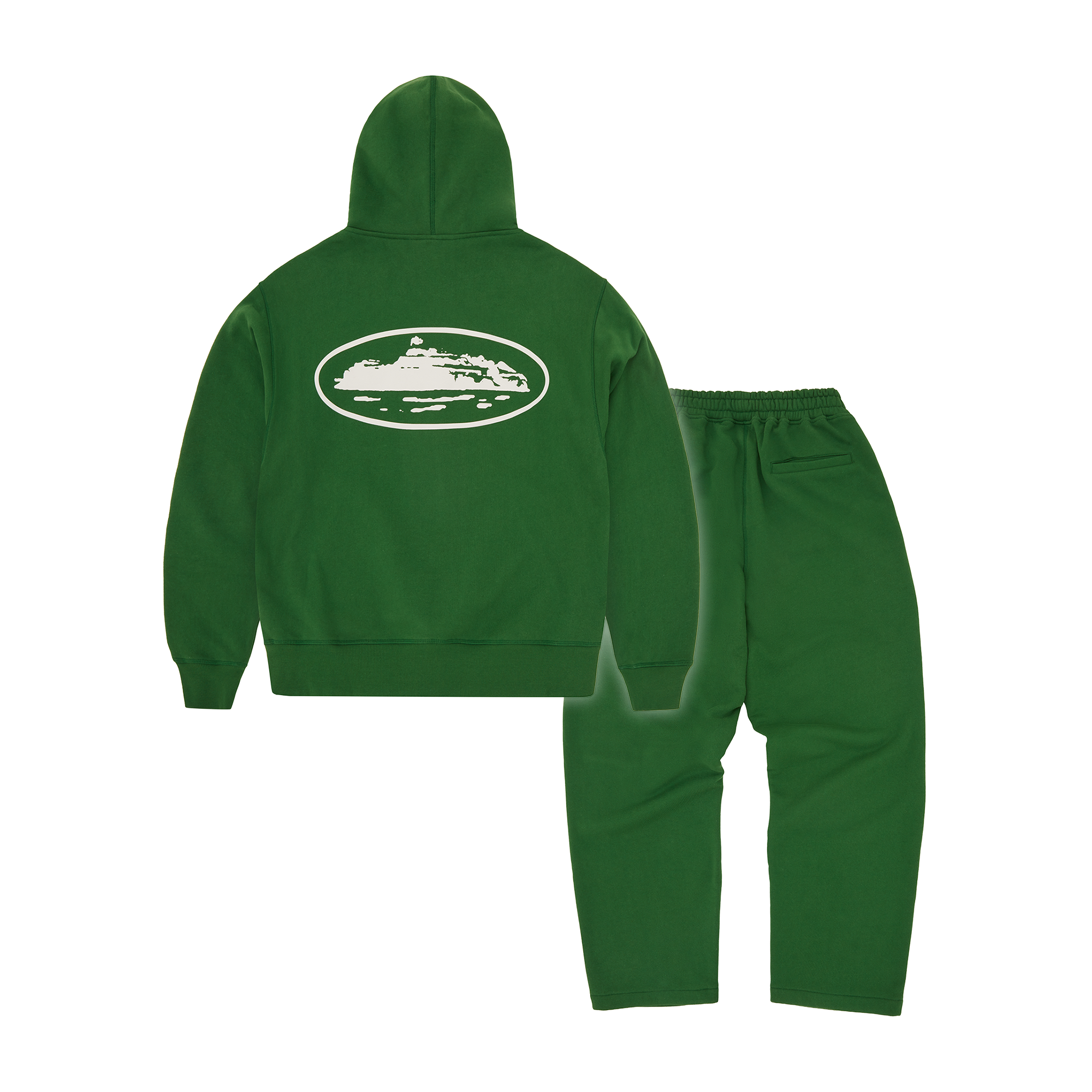 ISLAND PUFF PRINT TRACKSUIT [GREEN]