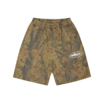 ISLAND PUFF PRINT SWEATSHORT [FOREST CAMO]