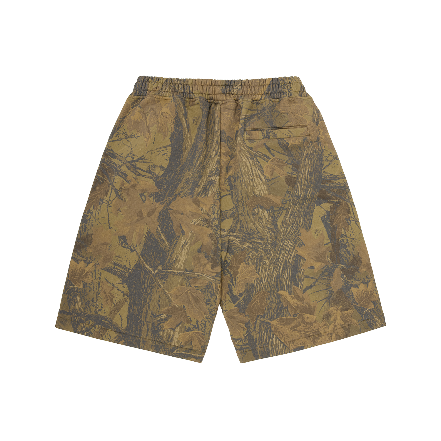 ISLAND PUFF PRINT SWEATSHORT [FOREST CAMO]