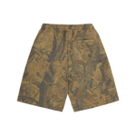 ISLAND PUFF PRINT SWEATSHORT [FOREST CAMO]