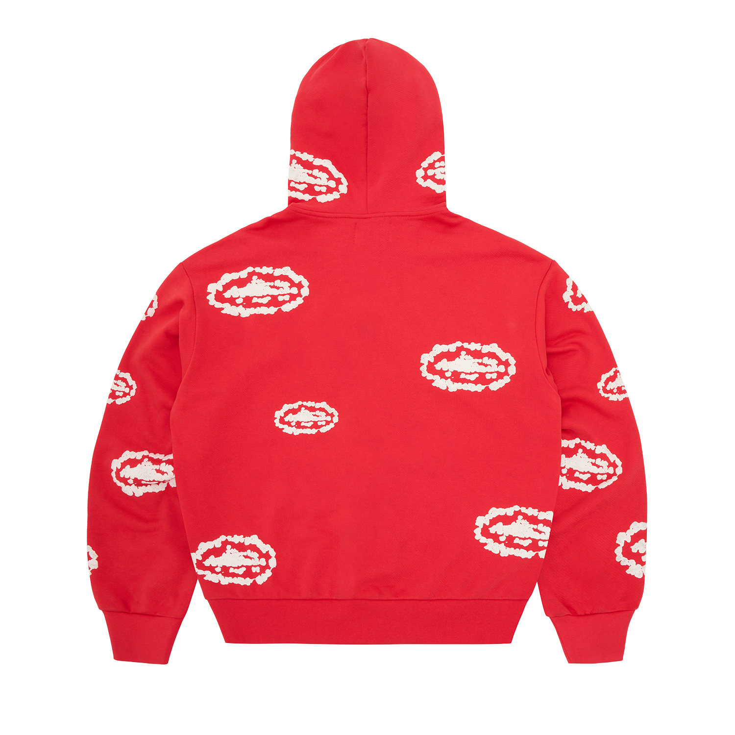 ISLAND WREATH ZIP HOODIE [RED]