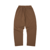 ISLAND PUFF PRINT OPEN HEM SWEATPANT [BROWN]