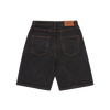 ISLAND BAGGY DENIM SHORT [WASHED BLACK]