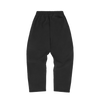 ISLAND PUFF PRINT OPEN HEM SWEATPANT [BLACK]