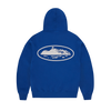 ISLAND PUFF PRINT ZIP HOODIE [WASHED ROYAL]