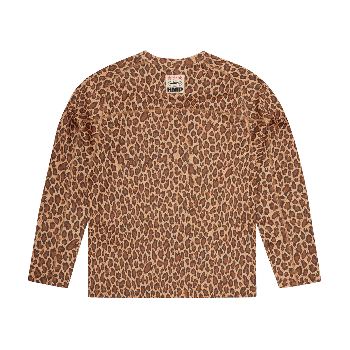 L/S HMP MESH PANEL JERSEY [LEOPARD]