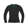 WOMENS MESH LONGSLEEVE [BLACK & GREEN]