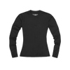 WOMENS MESH LONGSLEEVE [TRIPLE BLACK]