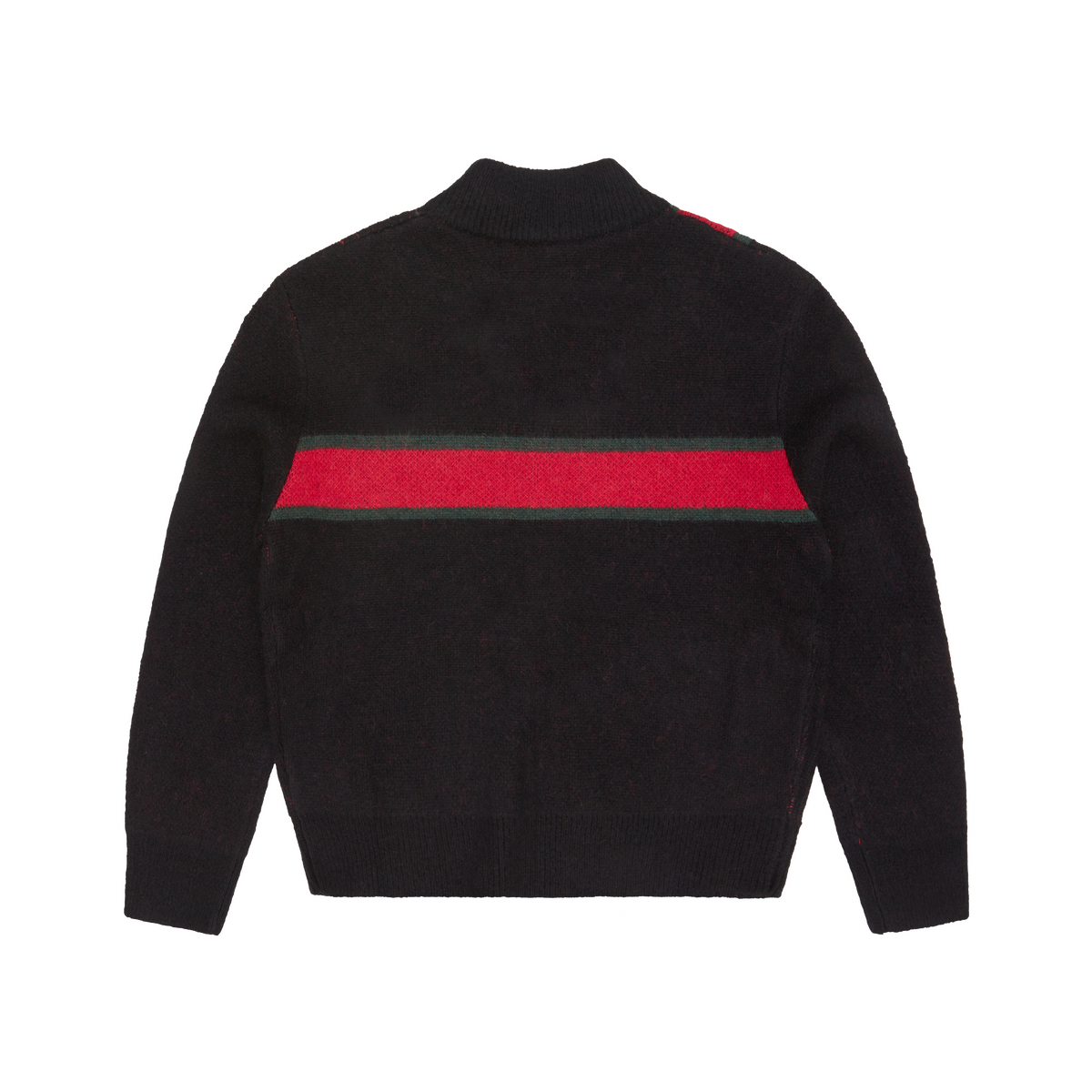 LUX KNIT ZIP UP [BLACK]