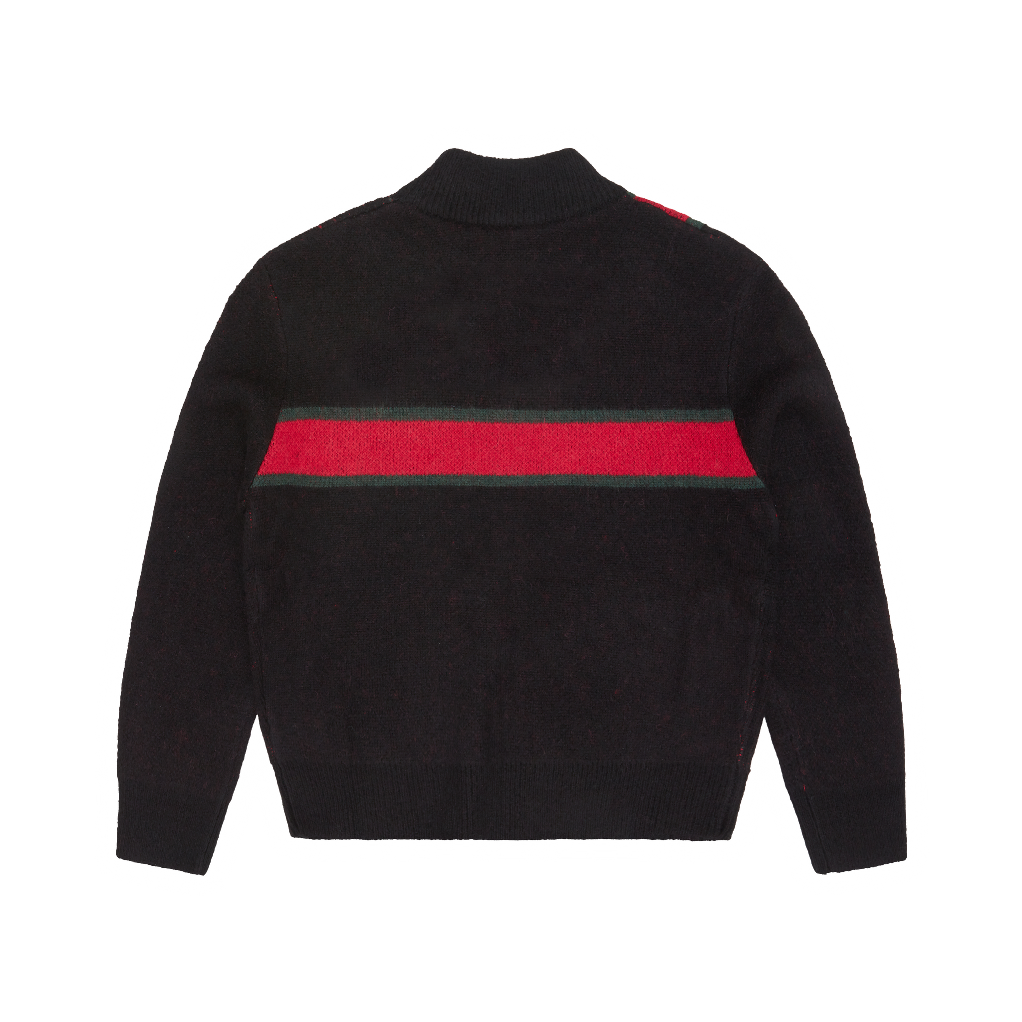 LUX KNIT ZIP UP [BLACK]
