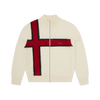 LUX KNIT ZIP UP [CREAM]