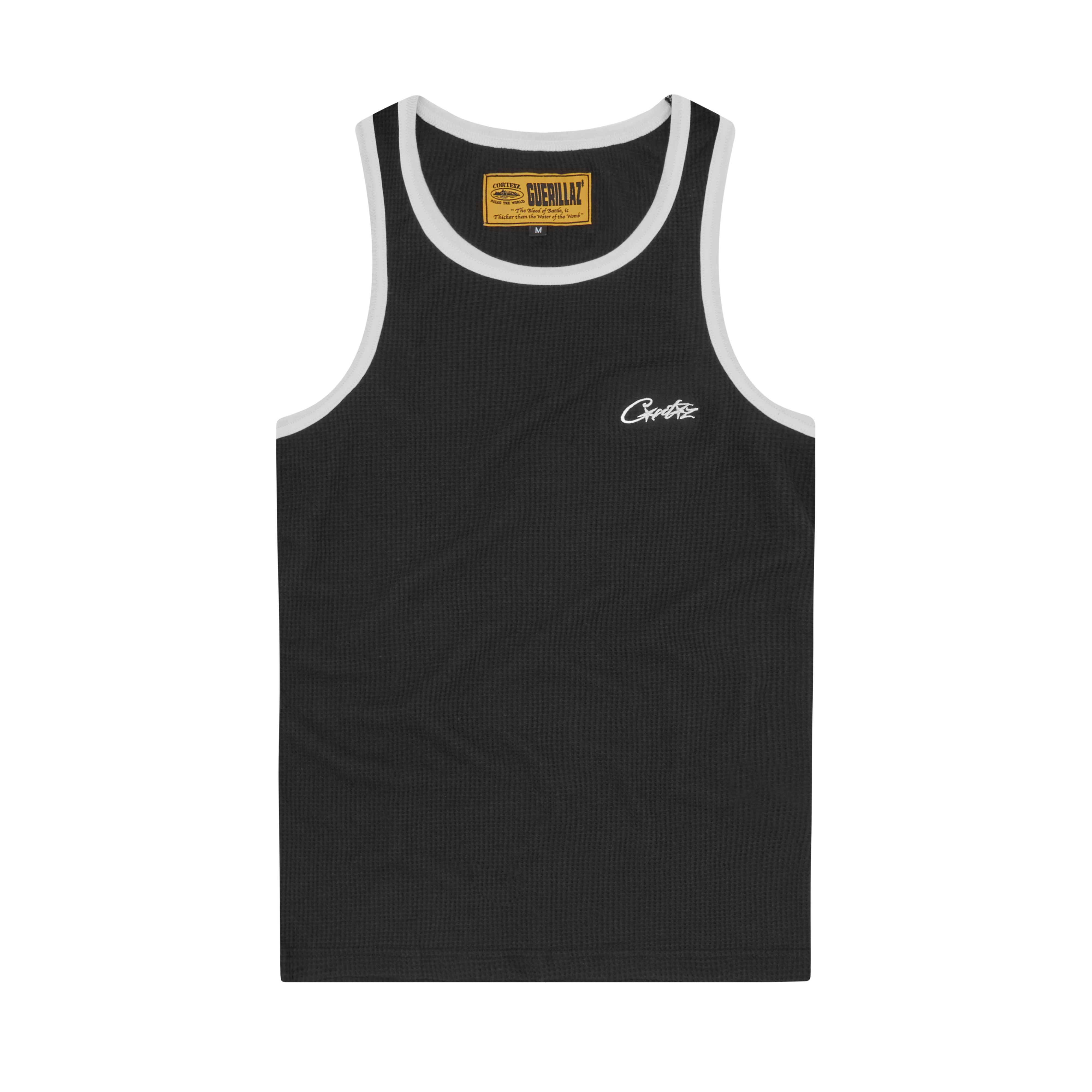 MENS CONTRAST ALLSTARZ TANK TOP [BLACK]