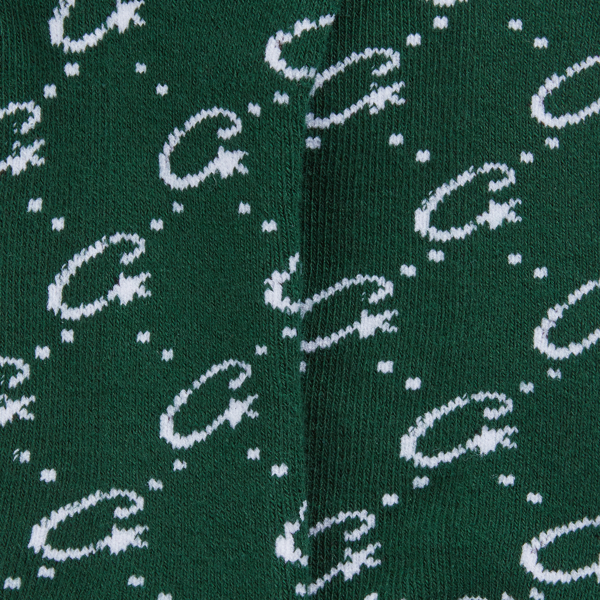 MONOGRAM SOCKS [GREEN]
