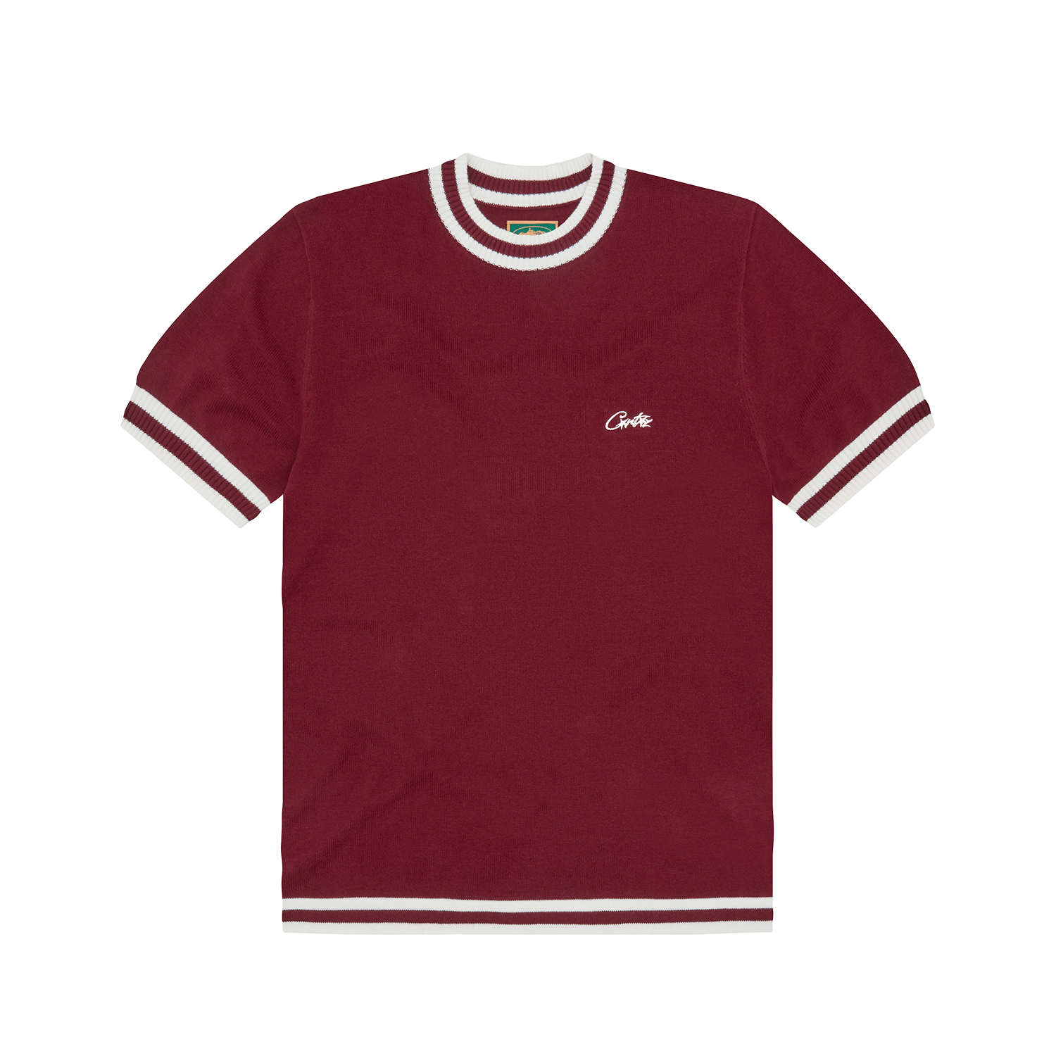 DEALA KNIT TEE [BURGUNDY]