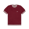 DEALA KNIT TEE [BURGUNDY]