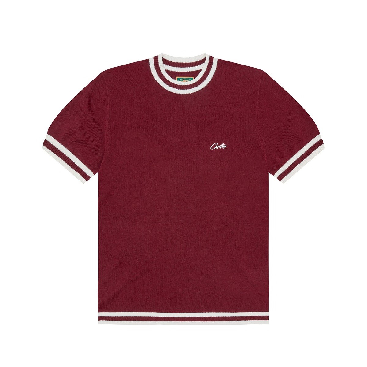DEALA KNIT TEE [BURGUNDY]