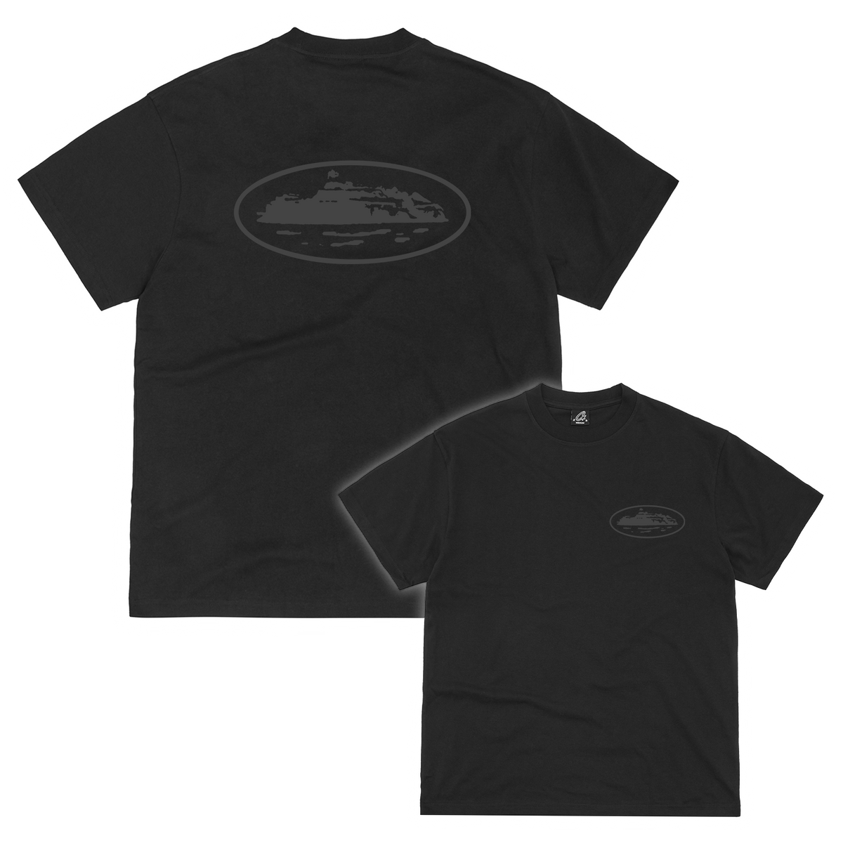 OG ISLAND TEE [REFLECTIVE BLACK]