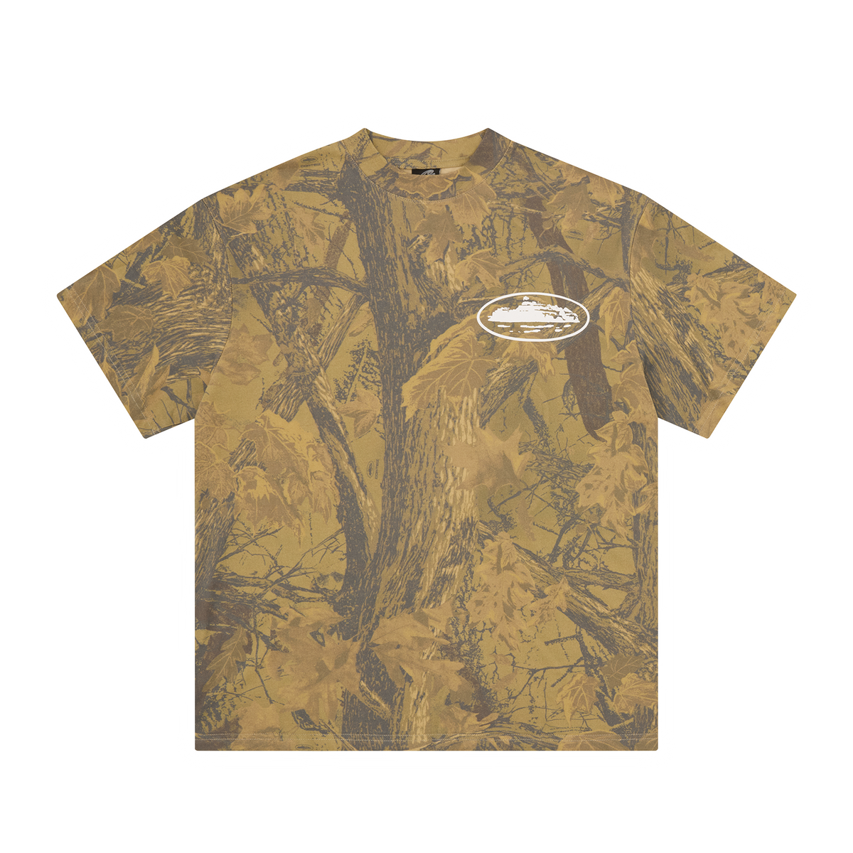 ISLAND PUFF PRINT TEE [FOREST CAMO]
