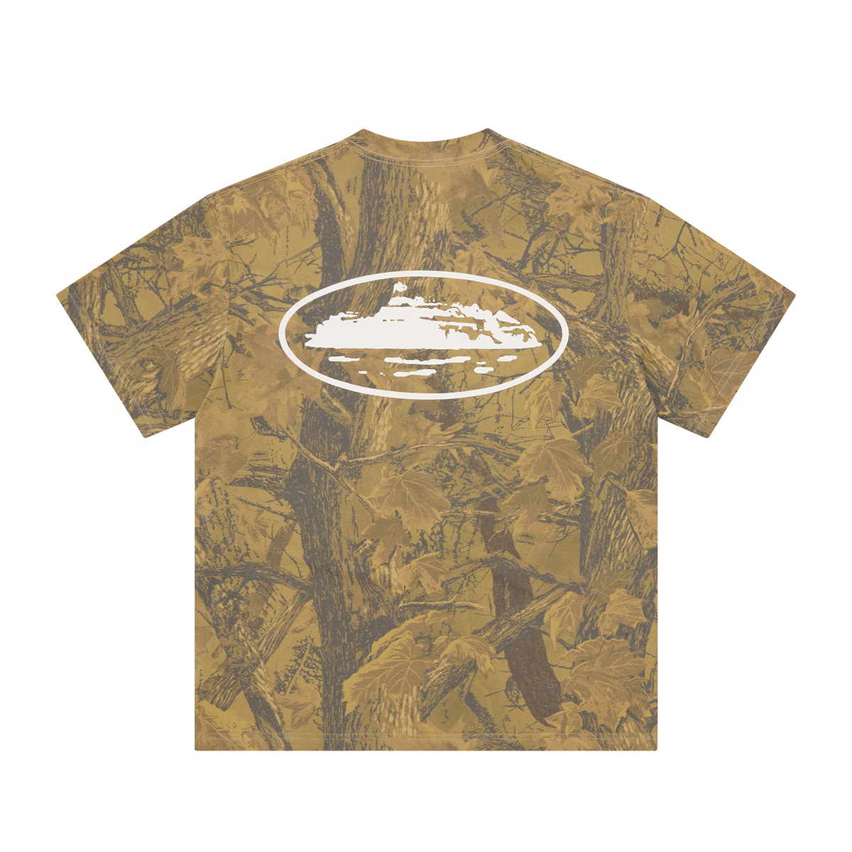 ISLAND PUFF PRINT TEE [FOREST CAMO]