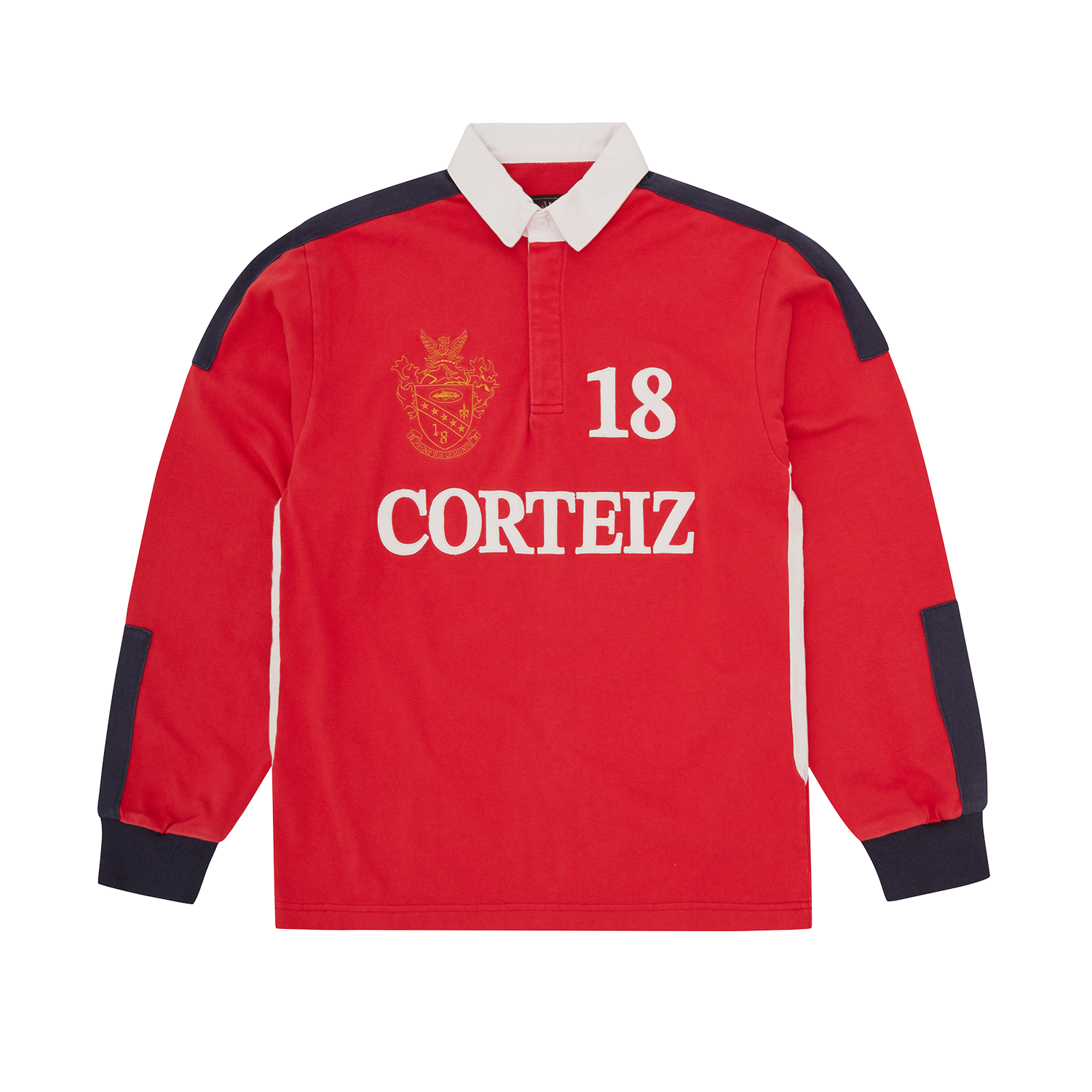 PANELLED RUGBY [RED]