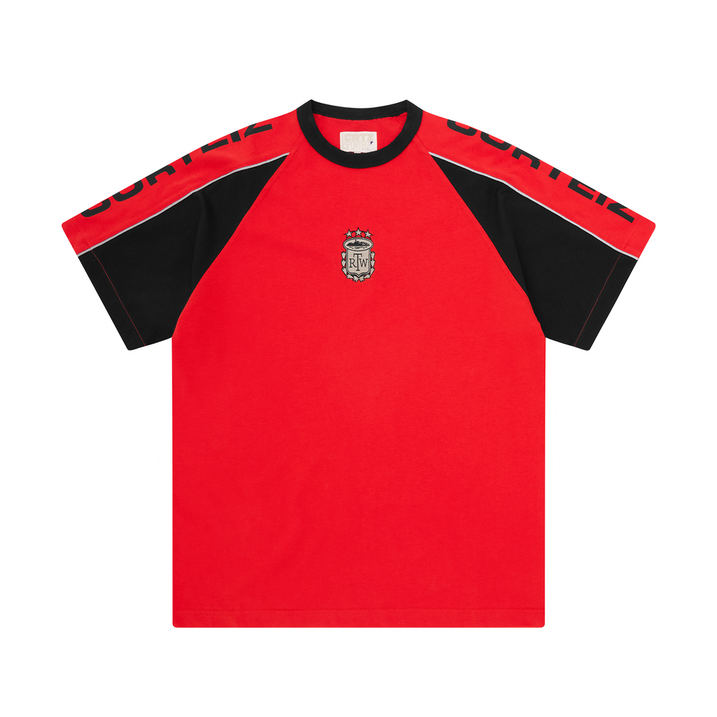 RAGLAN SPORT BOXY TEE [RED]