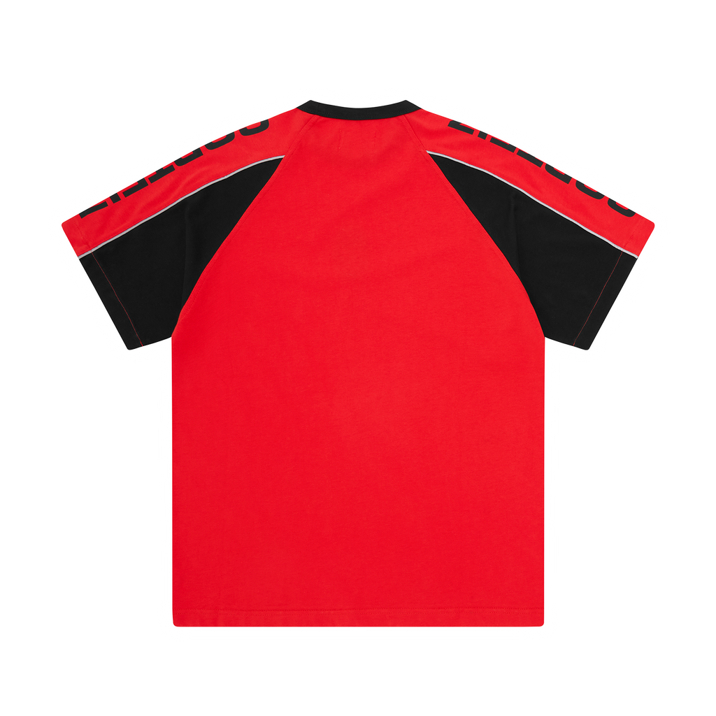 RAGLAN SPORT BOXY TEE [RED]