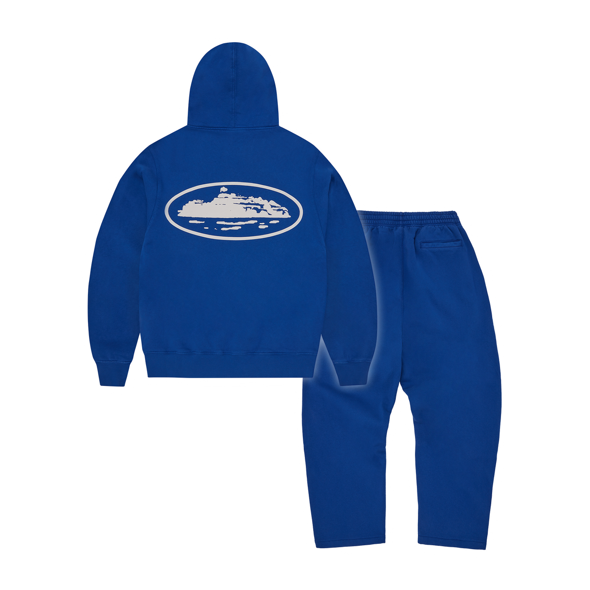 ISLAND PUFF PRINT TRACKSUIT [WASHED ROYAL]