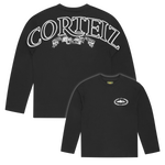 ROYALE HEAVYWEIGHT TEE LS [BLACK]