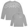 ROYALE HEAVYWEIGHT TEE LS [HEATHER GREY]