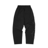 LUNDUN STITCH OPEN HEM SWEATPANT [TRIPLE BLACK]
