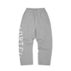 LUNDUN STITCH OPEN HEM SWEATPANT [HEATHER GREY]