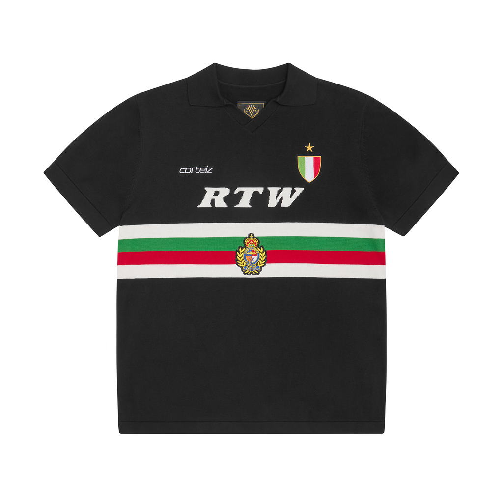 SERIE A KNIT JERSEY [BLACK]