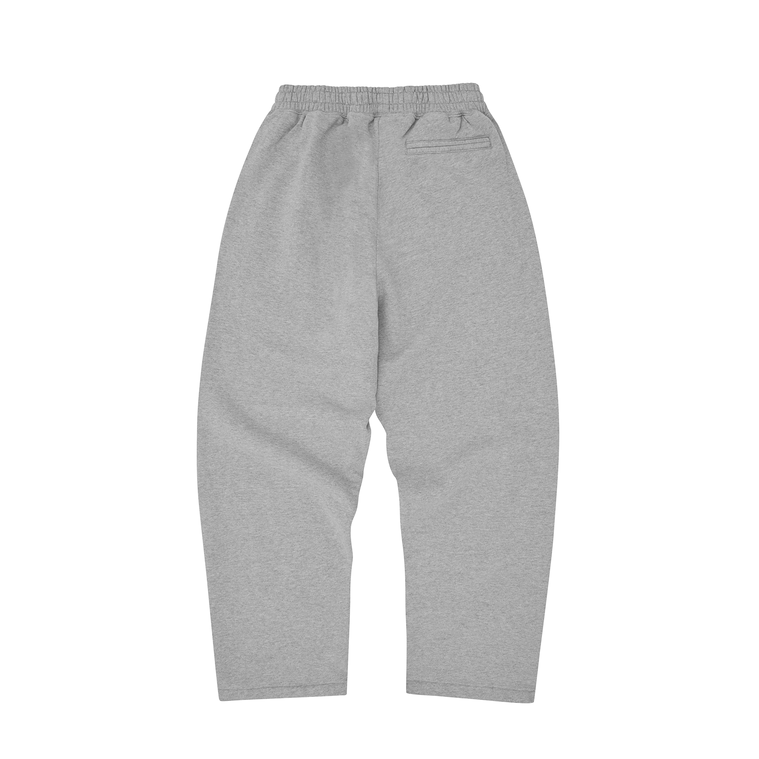 ROYALE CREST OPEN HEM SWEATPANT [HEATHER GREY]