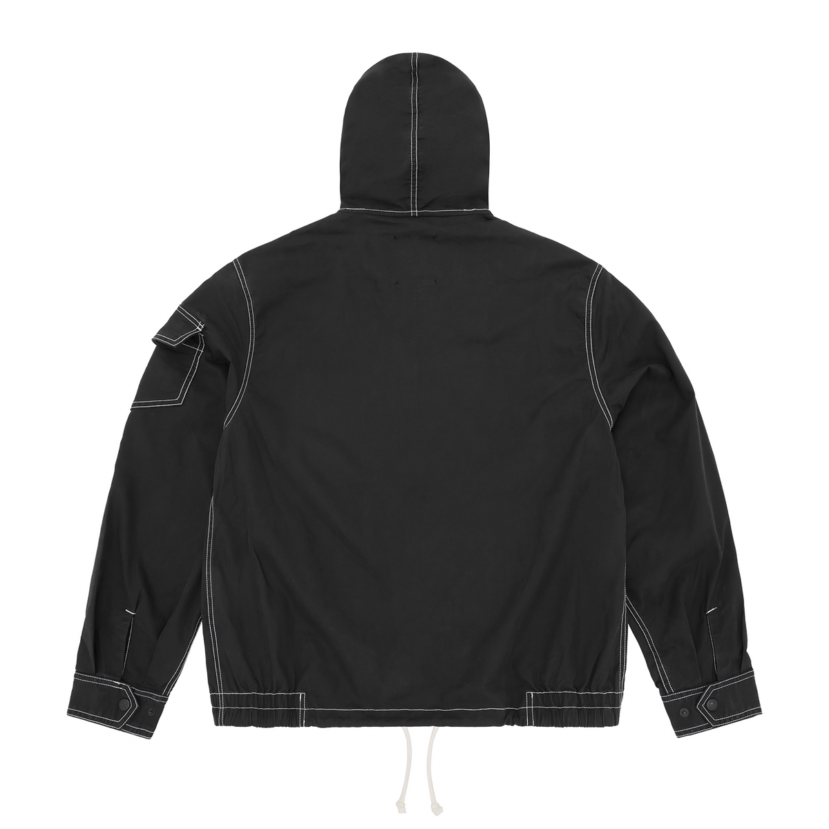SHIELD CREST TWILL JACKET [BLACK]