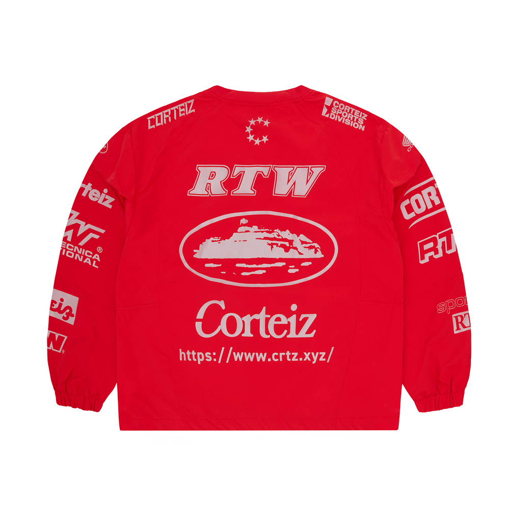 SPONSORS TRAINING PULLOVER [RED]
