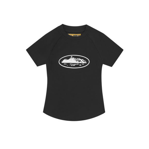 トップス corteiz WMNS ALCATRAZ BABY TOP Tee Corteiz Women's Alcatraz Baby Top Black/Pink - SS24 - US