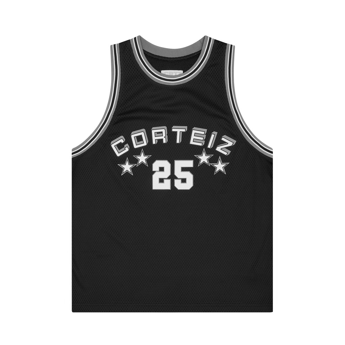 STARS BBALL JERSEY [BLACK]