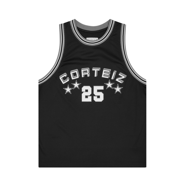 STARS BBALL JERSEY [BLACK]