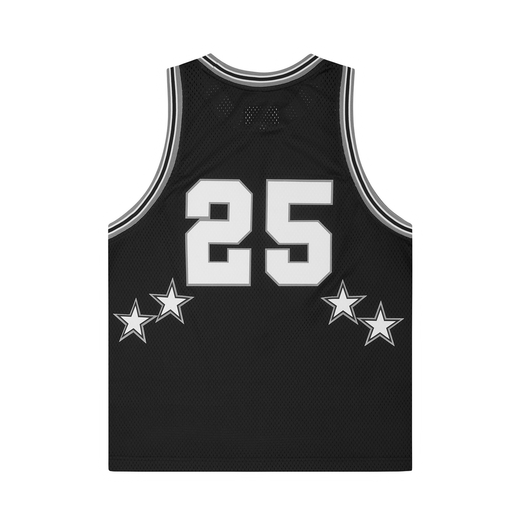 STARS BBALL JERSEY [BLACK]