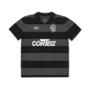 STRIPED KNIT JERSEY [BLACK]