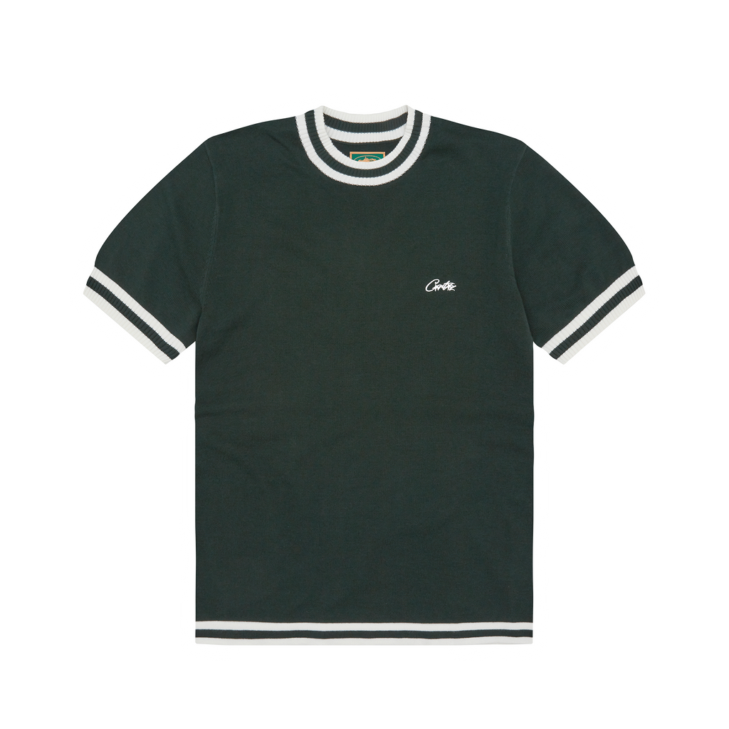 DEALA KNIT TEE [FOREST GREEN]