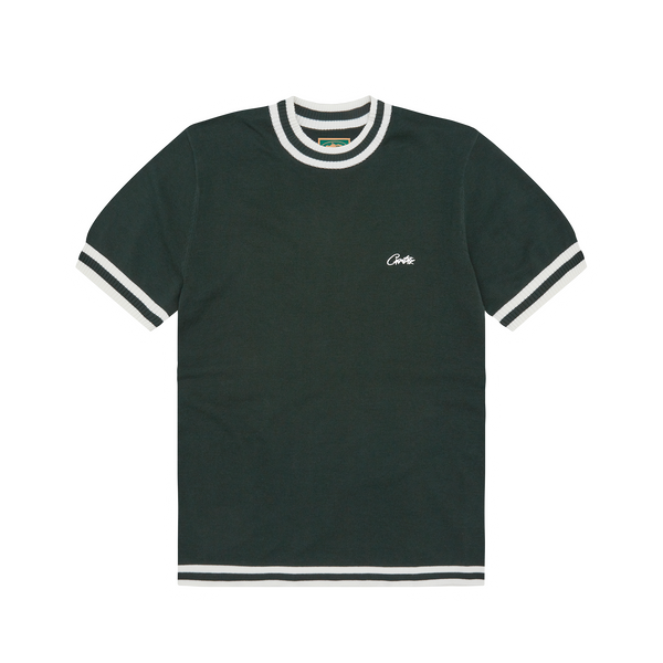 DEALA KNIT TEE [FOREST GREEN]